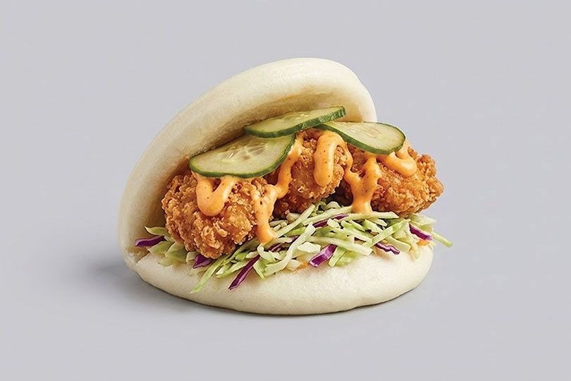 Fried Chicken Bao Bun