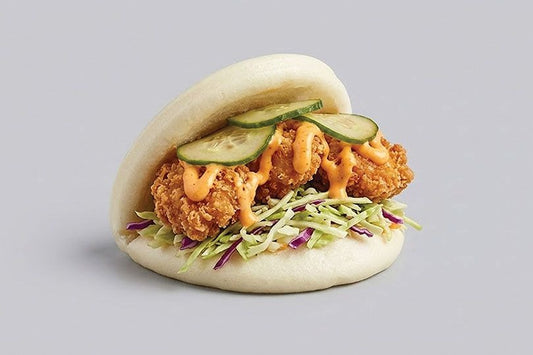 Fried Chicken Bao Bun